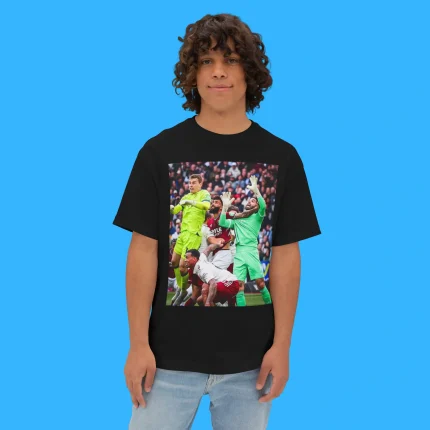 Pablo Fouled David Raya Person Shirt
