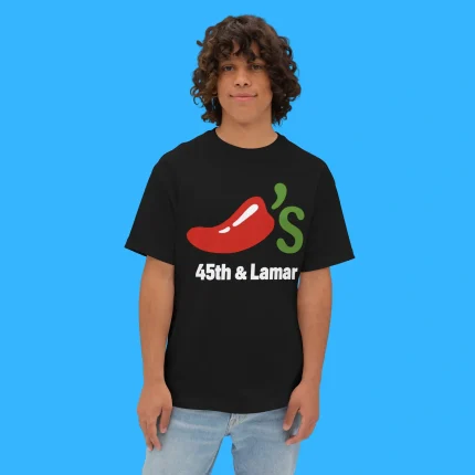 45th and Lamar Chili’s Person Shirt
