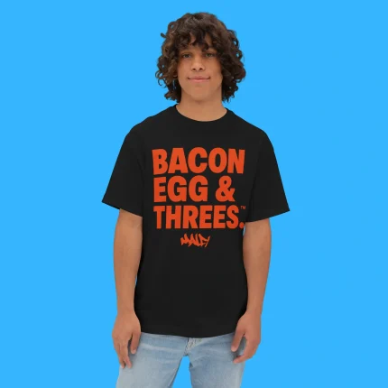 Bacon Egg and Threes Person Shirt