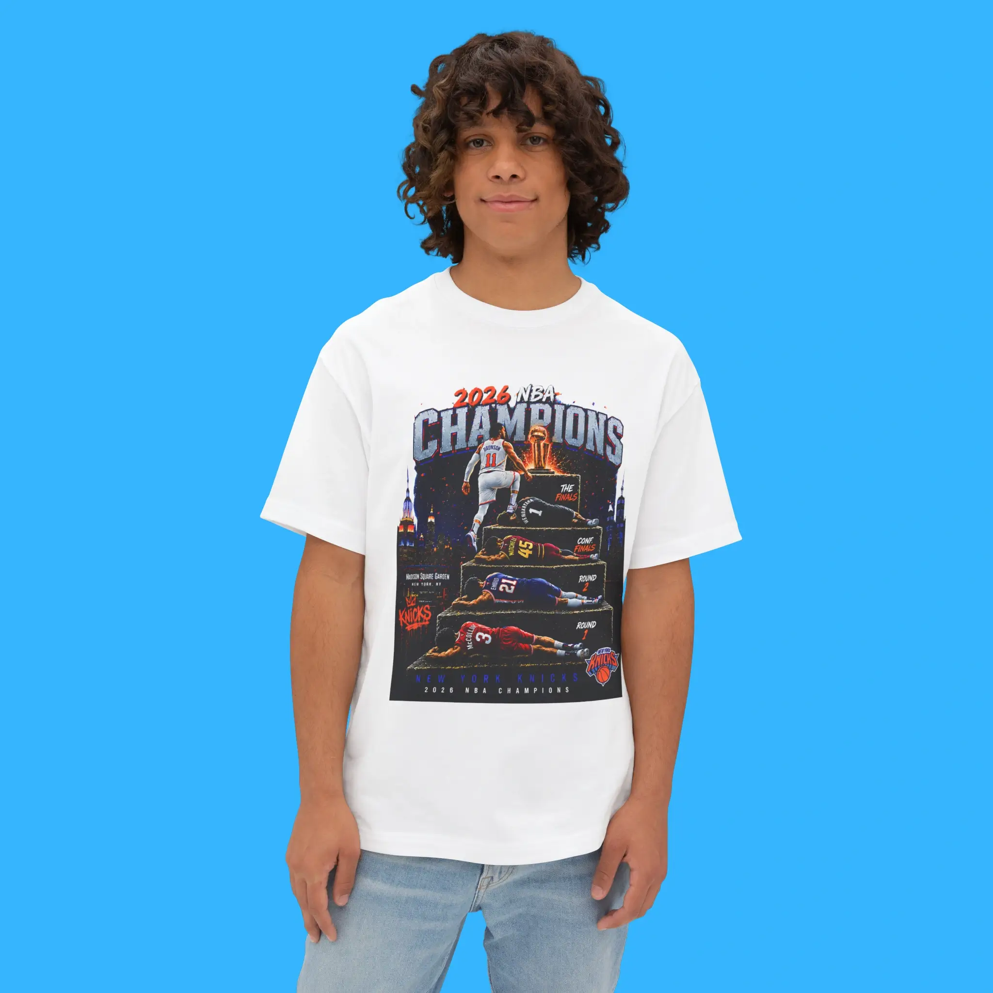 Jalen Brunson Road To Glory Person Shirt