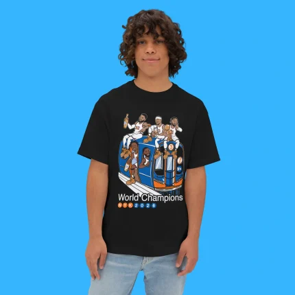 NY World Champions 2026 Person Shirt