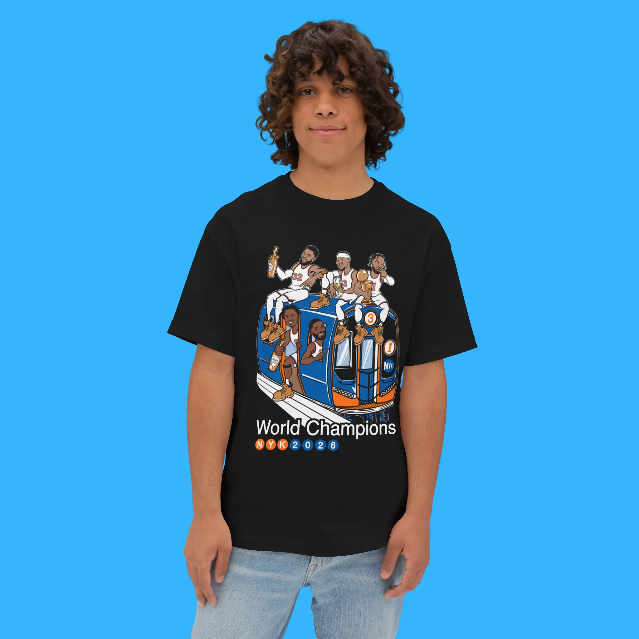 NY World Champions 2026 Person Shirt