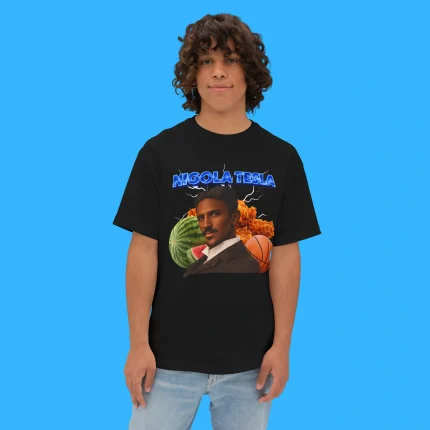 Nigola Tesla Person Shirt
