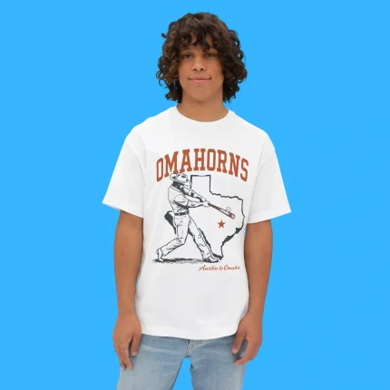 Omahorns Austin To Omaha Person Shirt