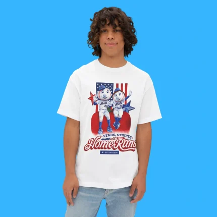 Stars Stripes And Home Runs Person Shirt