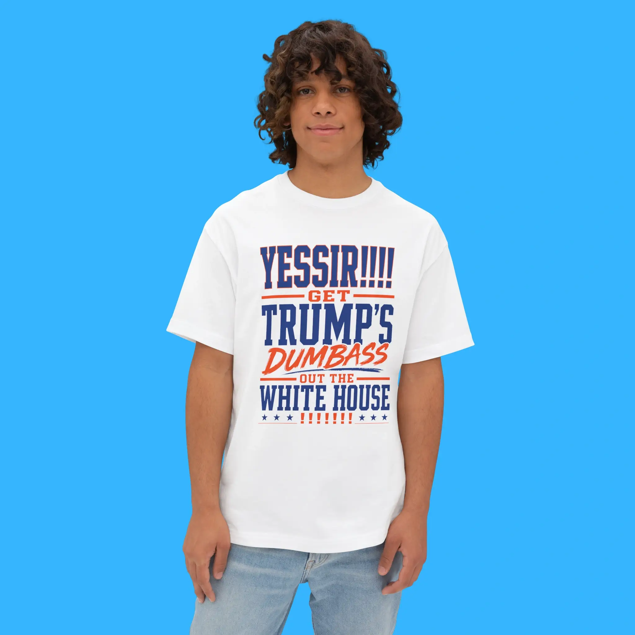 Yassir Get Trump's Dumbass Out The White House Person Shirt