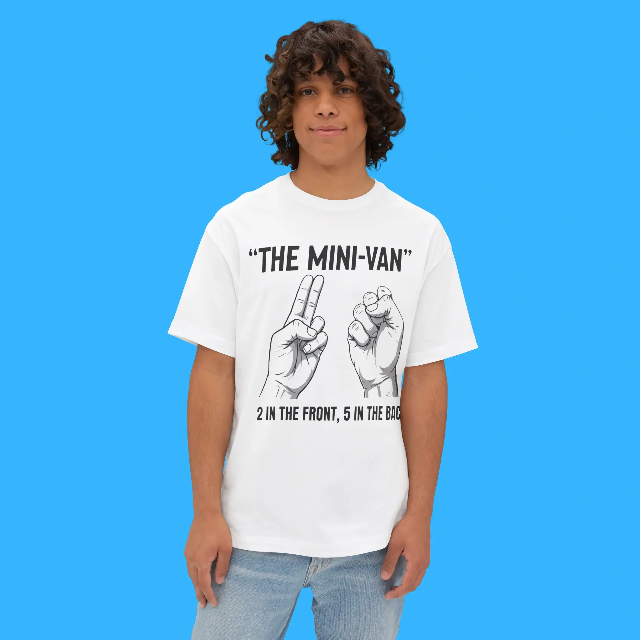 The Mini Van 2 In The Front 5 In The Back Person Shirt