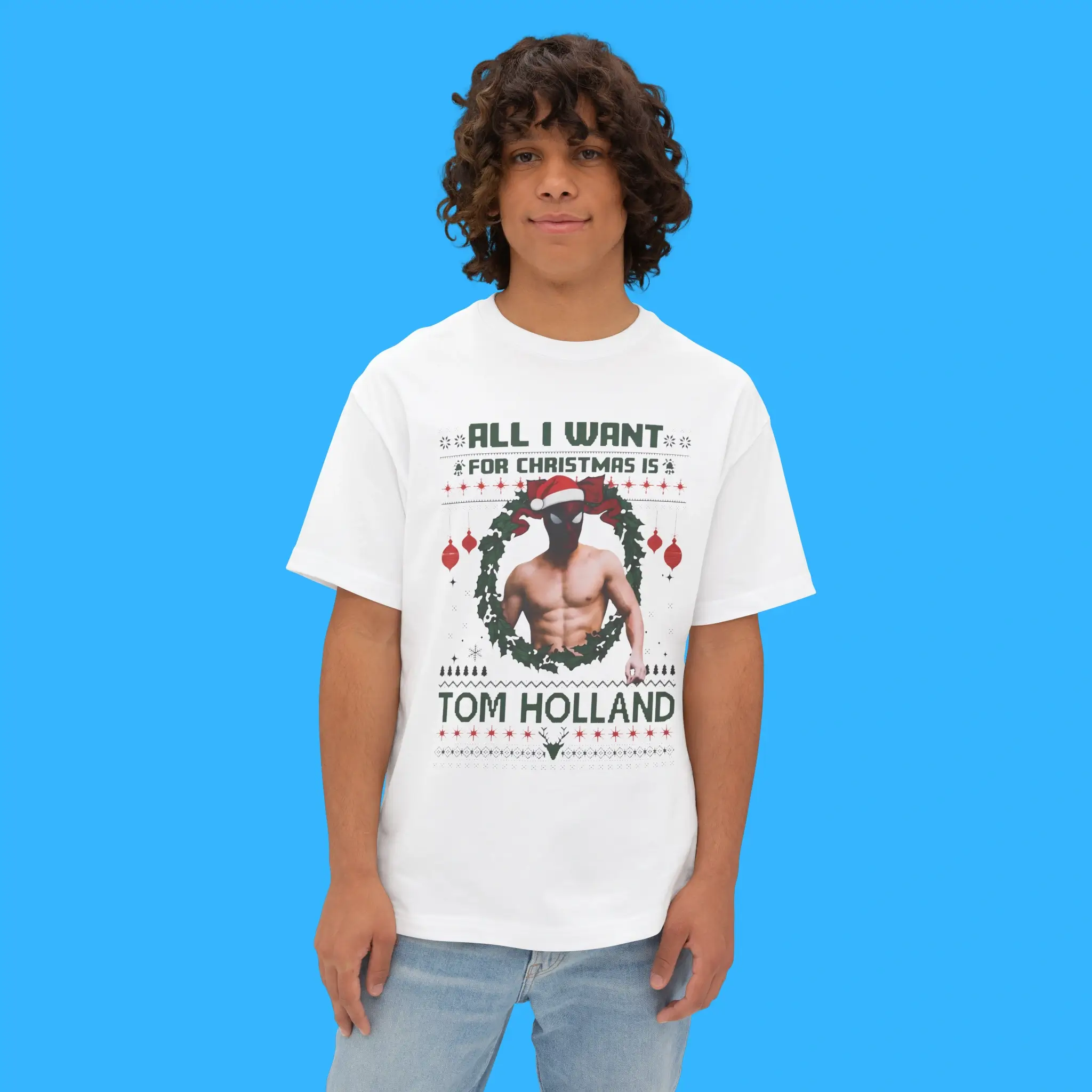 All I Want For Christmas Is Tom Holland Person Shirt