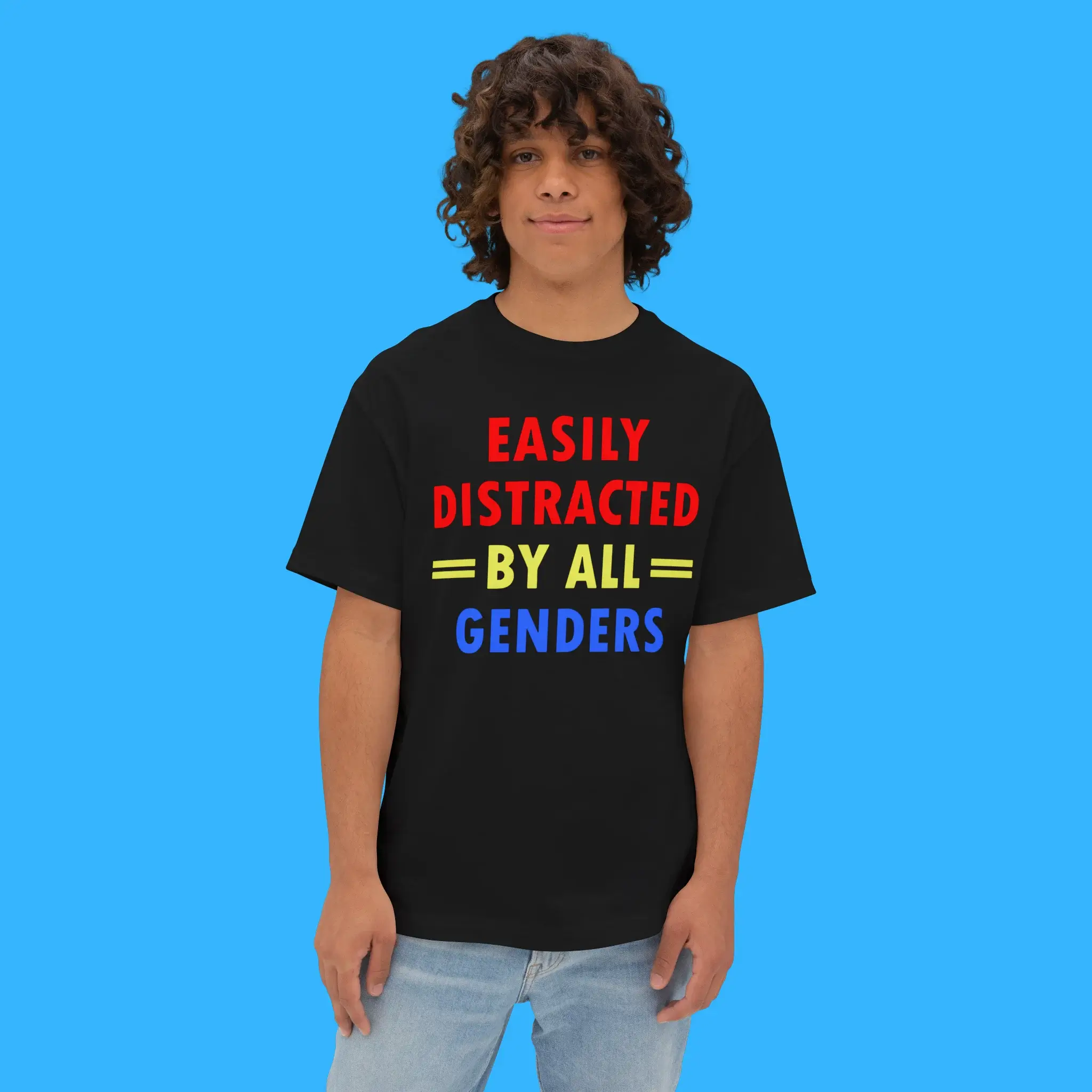 Easily-Distracted-By-All-Genders-Person-Shirt Easily Distracted By All Genders Person Shirt
