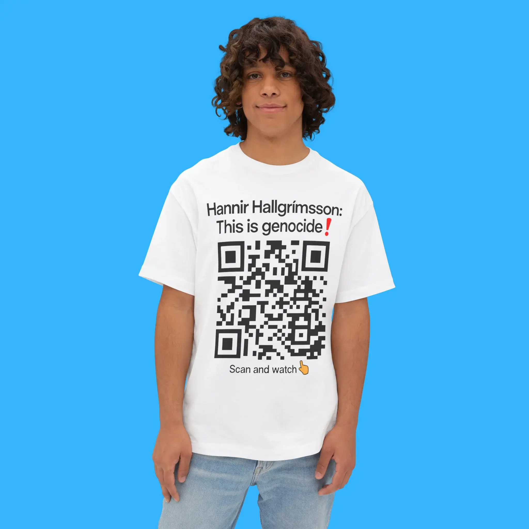 Hannir Hallgrímsson This Is Genocide Person Shirt