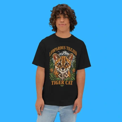 Leopardus Tilcayo Tiger Cat Person Shirt