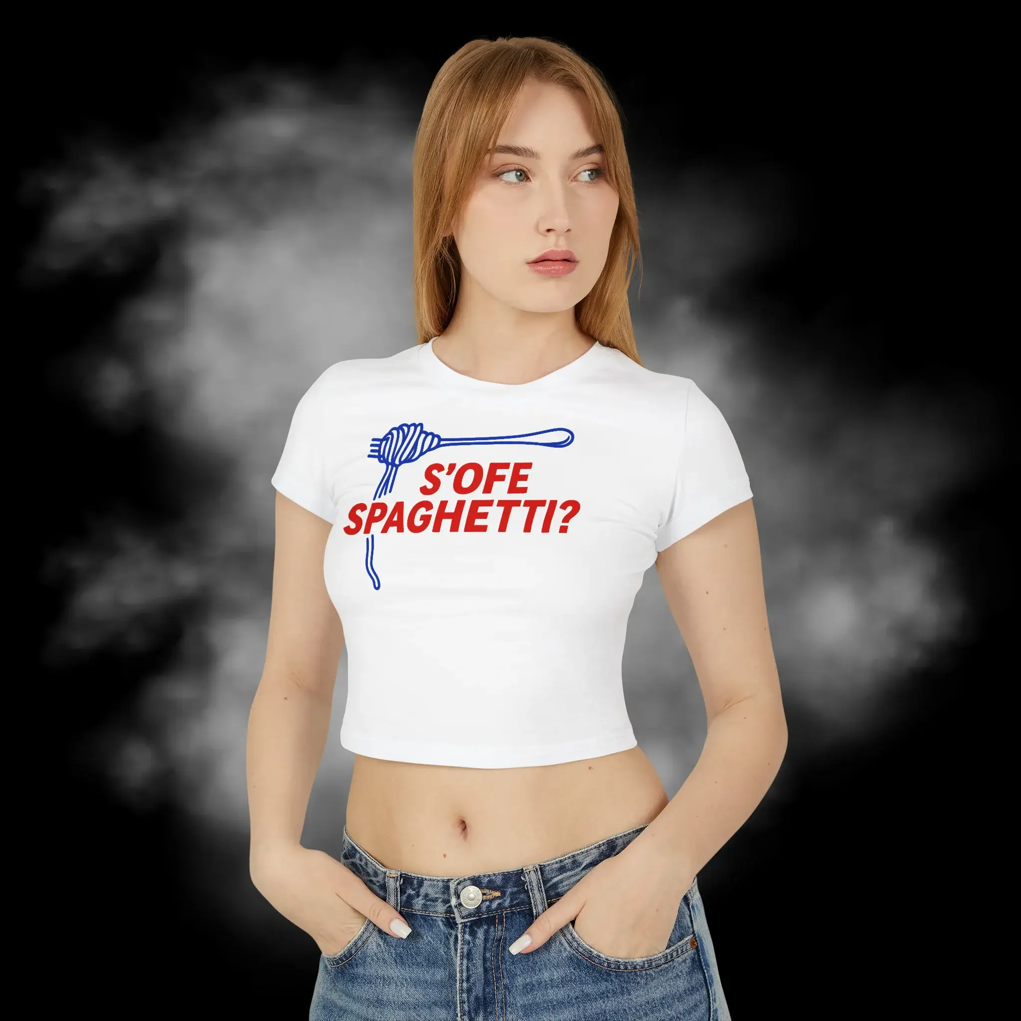 S'ofe Spaghetti Person Baby Tee