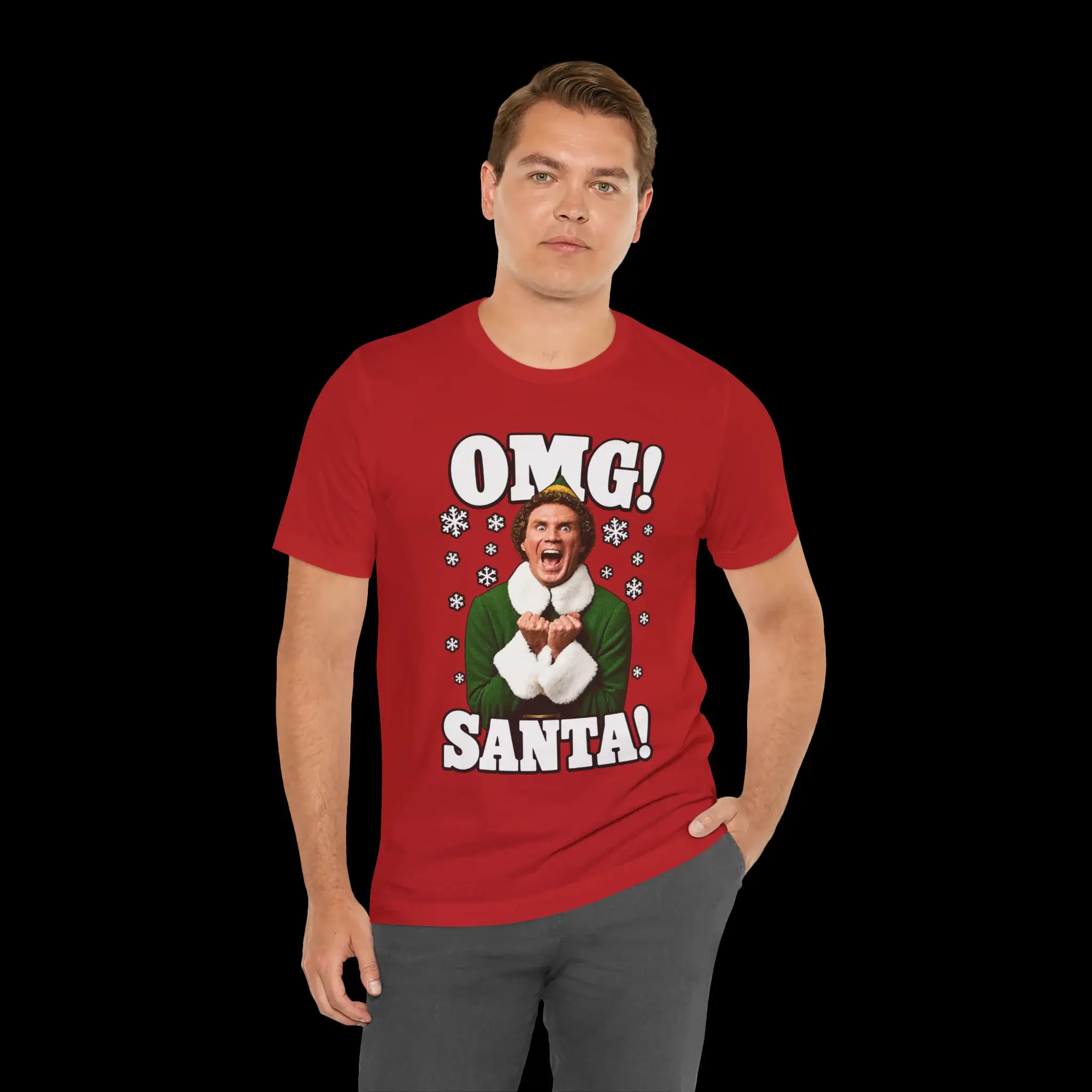 Will Ferrell Oh My God Santa Person Shirt